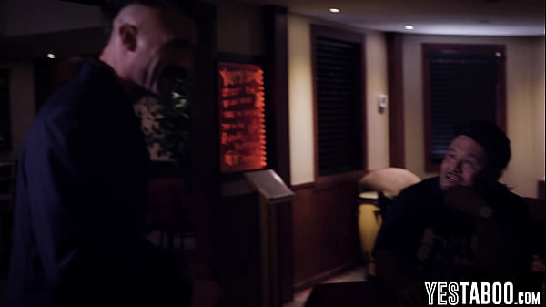 Petite bartender seduces and fucks married big dick boss at work