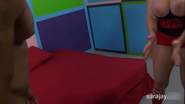 Dirk Huge Got A Gift For MILF Sara Jay! Interracial! BBC! Bubble Ass!