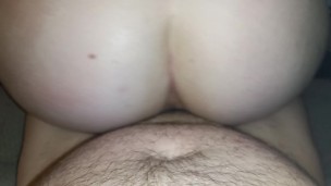 Sitting on Hubby’s Fat Cock